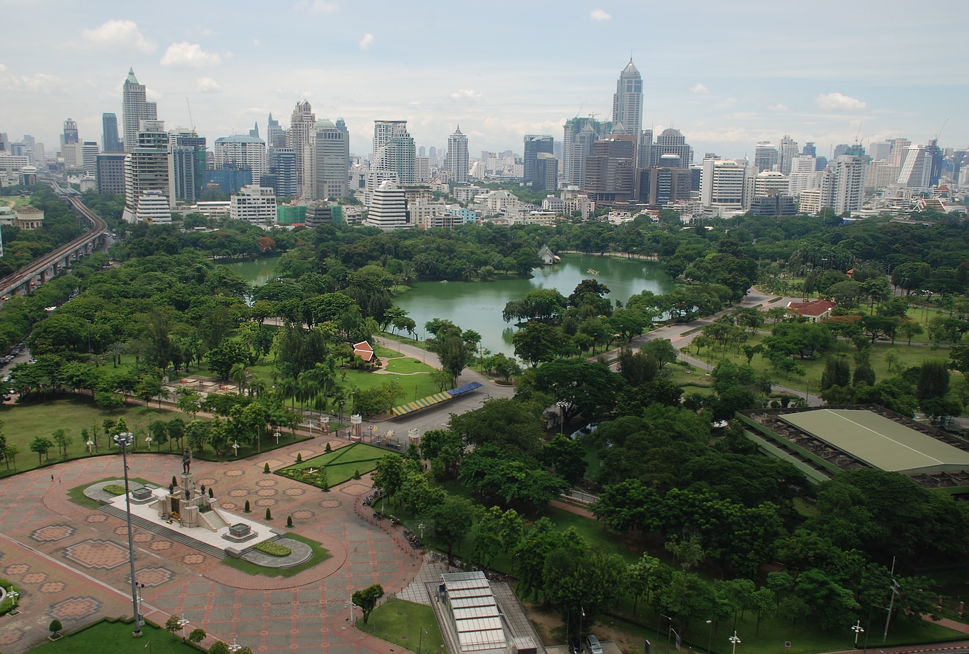 Modern Bangkok And Rooftops