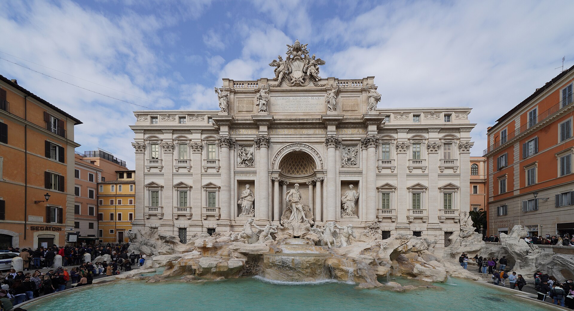 Fountains, Steps And Villa Views