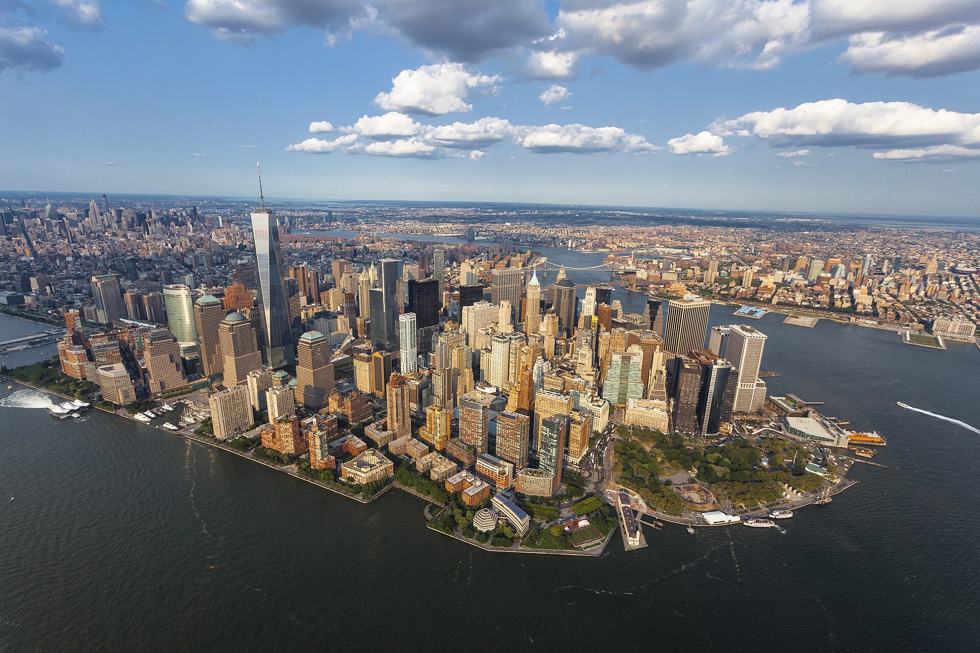 Lower Manhattan & Brooklyn Bridge