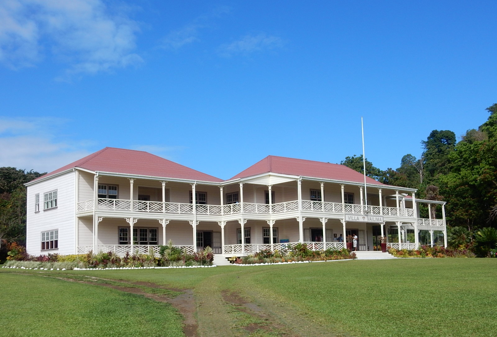 Waterfalls, Vailima And Apia
