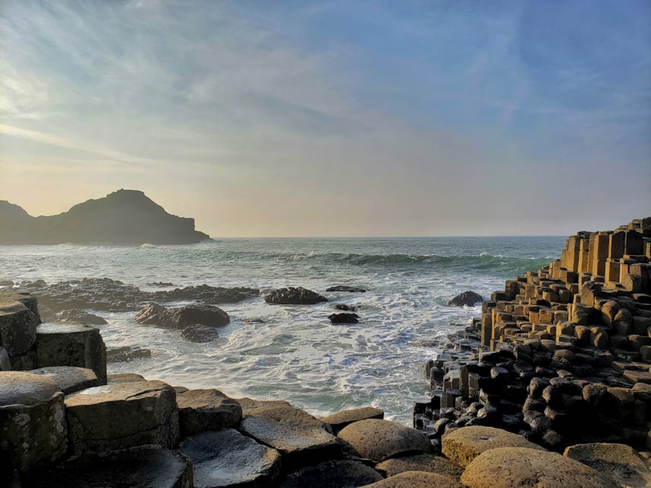 Giant's Causeway And The Rope Bridge