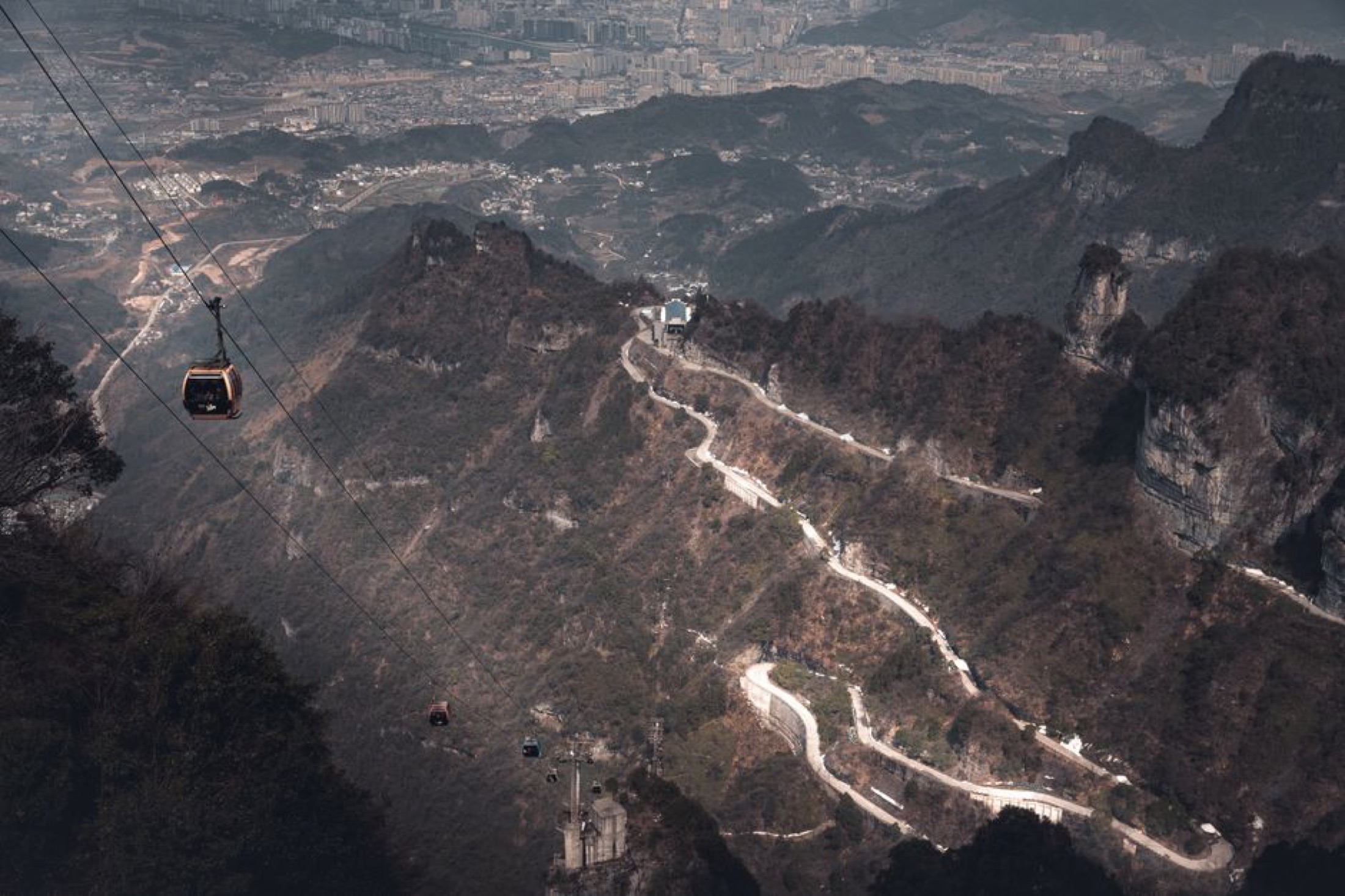 Tianmen Mountain And The Sky Ladder