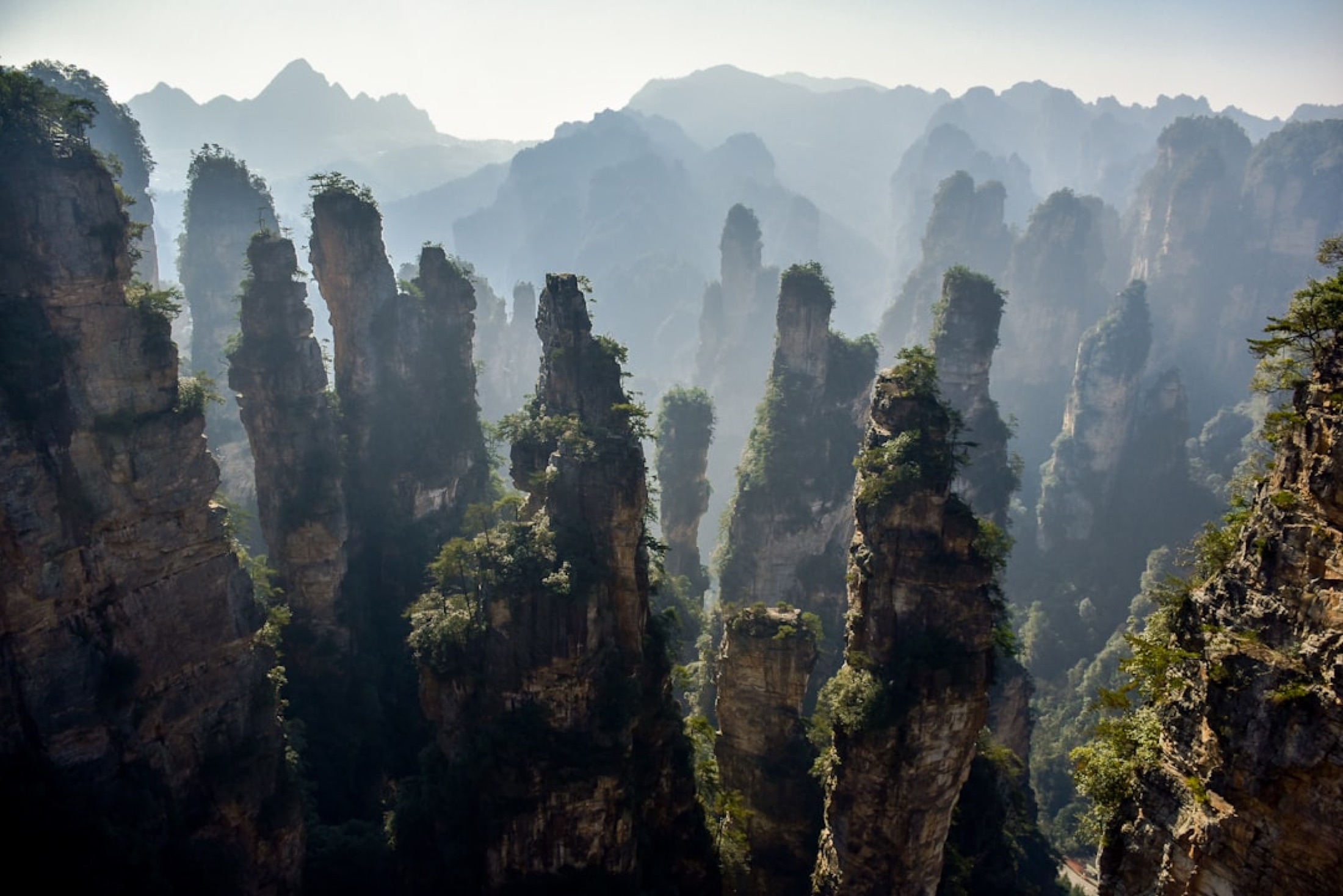 Yuanjiajie And The Hallelujah Mountain